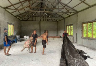 Semangat gotong-royong bangun sarana ibadah di perbatasan 