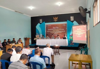 Rapat rekapitulasi hasil penghitungan Pilkada 