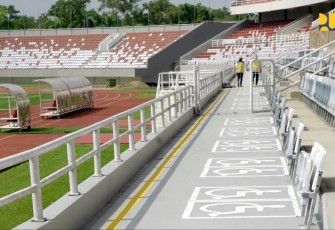 Lokasi khusus penyandang disabilitas di stadion