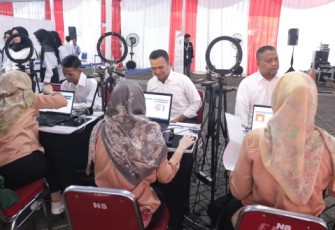 Ujian seleksi kompetensi teknis PPPK MK 2024 di Jakarta, Sabtu (7/12)