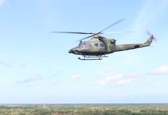 Alutsista Helikopter Latihan Puncak TNI AD 2024 di Bondowoso 