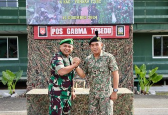 Kasiops Kolakops Rem 121/Abw Letkol Inf Jumadal Aulia 