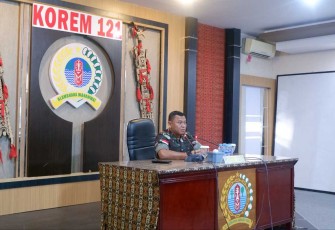 Danrem 121/Abw Brigjen TNI Luqman Arief 