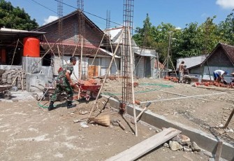 Bantu bangun masjid di wilayah desa binaan 