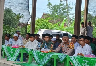 Pengajian di wilayah desa binaan 