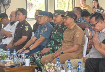 Dandim 0801/Pacitan Hadiri Undangan Peresmian Proyek di Kabupaten Pacitan 
