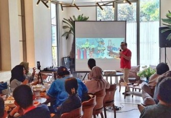 VP Corporate Communication Telkom Andri Herawan Sasoko