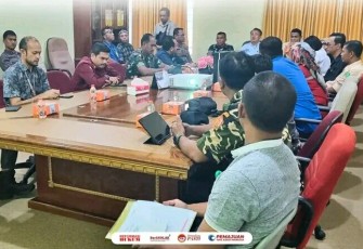 Tampak Karutan Hadiri Undangan Rapat.