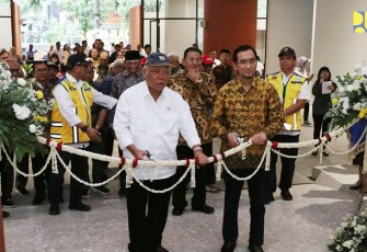 Menteri Basuki saat Resmikan Gedung Auditorium dan Gedung Entrepreneurship Terpadu Universitas Brawijaya