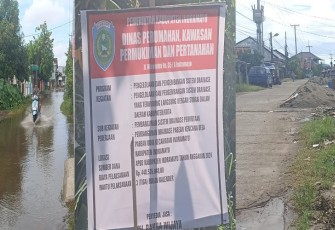 Pembenahan drainase di lokasi BTN Pabean Kencana (RSS)