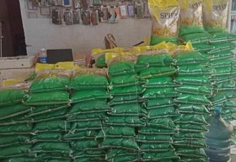 Foto Stok Beras 