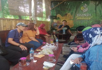 IWOI Kediri saat Gelar Rapat Koordinasi di Wisata Sumber Gundi