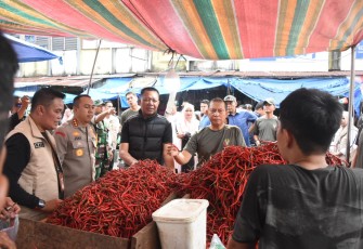 Danrem 031/WB Tinjau Stabilitas Harga Sembako Selama Bulan Ramadan