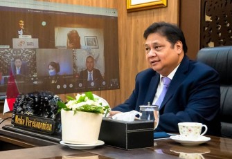 Menko Perekonomian Airlangga Hartarto 