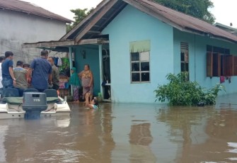 Banjir di Kabupaten Sintang 