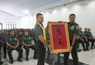 Dandim 0602/Serang sambut Langsung Kunker Danrem 064/MY