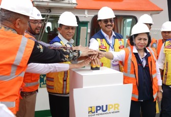 Gubernur Ansar Resmikan Dimulainya Survey Penyelidikan Tanah Jembatan Batam-Bintan 