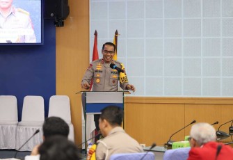 Kapolda Sulsel  Irjen Pol Andi Rian R Djajadi, S.I.K., M.H., saat  Silaturahmi Ke UNHAS (Universitas Hasanuddin) Makassar pada Senin, (22/01/2024).