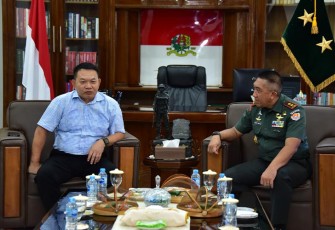  Gubernur Akmil saat Terima Audiensi dari Jenderal TNI (Purn) Prof. Dr. Dudung Abdurachman