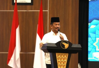 Badan Pengusahaan (BP) Batam menggelar Halal Bihalal bersama seluruh jajaran Forkopimda tingkat Kota Batam di Balairungsari BP Batam, Selasa (23/4/2024)