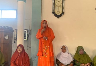 Ketua GOW Pasbar Hadiri Pertemuan Bulanan Muslimat NU Se-Albasiko 