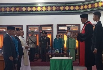 Agnes Menot dan Thomas Tahir Jadi Ketua, Wakil Ketua DPRD Manggarai 2024-2029