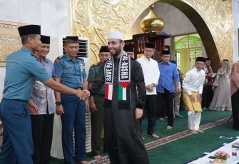 Danron Udara 600 saat Hadiri Peringatan Isra' Mi'raj Tingkat Kota Tanjungpinang