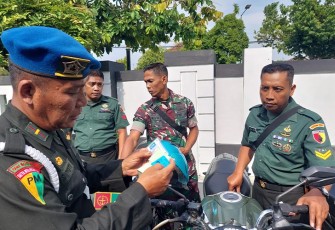Kodim Madiun Libatkan Denpom saat Lakukan Pengecekan Kendaraan Dinas