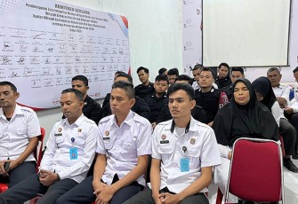 Lapas Kelas IIB Idi Gelar Rapat Dinas