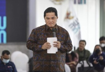 Menteri BUMN Erick Thohir 