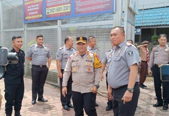 Lapas Binjai saat Terima Kunjungan Silaturahmi Kapolres