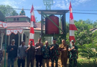TNI AD Manunggal Air Bersih di Wilayah Kodim 1001
