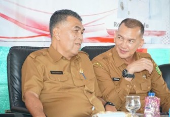 Bupati dan Wakil Bupati Natuna saat Buka Musrenbang