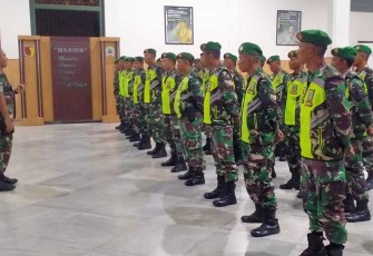 Kodim Madiun saat Siagakan Prajuritnya
