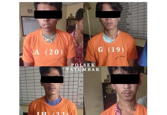 Empat Terduga Pelaku Diamankan 