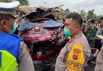 TKP Lakalantas di Jalur Lintas Saribu Dolok Telan Korban Jiwa