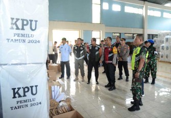 Forkopimda Kota Madiun Gelar Patroli Gabungan  di wilayah Kota Madiun, Selasa (6/2/2024).