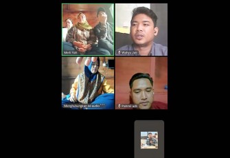 Pembentukan DPC PJS Sungai Penuh-Kerinci melalui virtual, Minggu (28/01/2024).