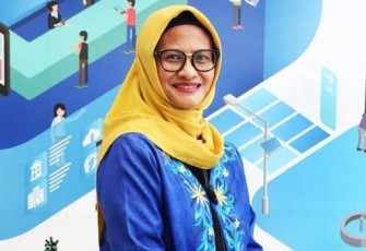 Dirut PT Telkom Dian Siswarini 