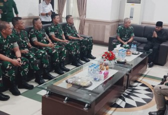 Danrem 051/Wkt saat Kunker ke Kodim 0509/Bekasi