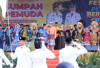 Pemerintan Kabupaten Bintan saat Gelar Upacara Peringatan Hari Sumpah Pemuda Ke-97