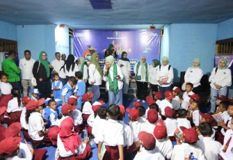Kampanye Gerakan Ayo Membaca di Pelosok Maluku Tengah