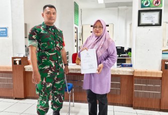 Kodim Pacitan Adakan Bhakti Sosial Pembuatan Akta Kelahiran