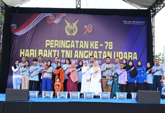 Lanud Sultan Hasanuddin Gelar Bazar dan Pasar Murah
