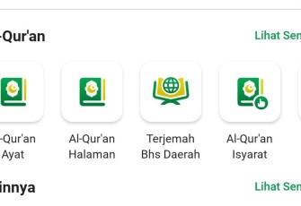 Laman utama Qur'an Kemenag 