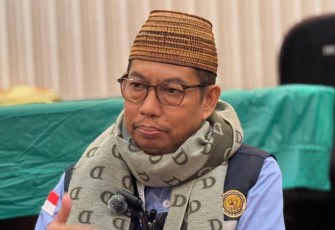 Pembimbing Ibadah (Musytasyar Din) PPIH Arab Saudi, Abdul Moqsith Ghazali.