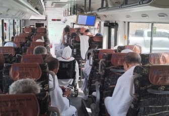 Safari Wukuf Jemaah Haji Lansia, Risti dan Disabilitas 