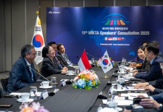 Ketua DPR RI Puan Maharani melakukan pertemuan bilateral dengan Ketua Majelis Nasional Republik Korea, H.E. Woo Won-shik