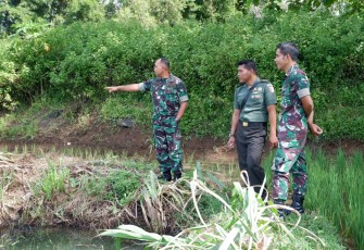 Dandim 0801/Pacitan Tinjau Awal Kesiapan Lahan Pertanian dan Perikanan