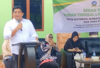 Bupati Bintan Distibusikan Paket Stunting, Sembako Duafa Serta Serah Terima RTLH